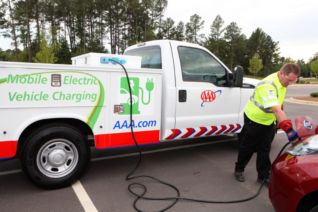 Roadside Assistance in an Electric Car