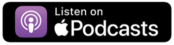 Apple podcast badge button