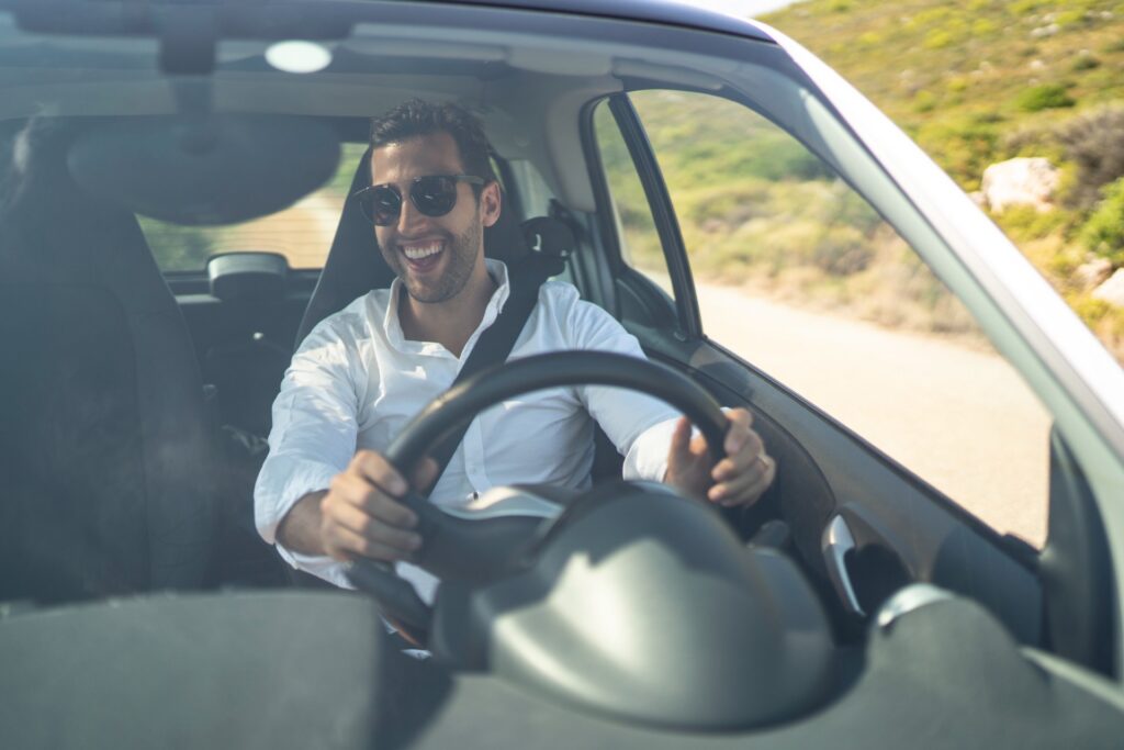 Happy-Man-Driving